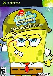 SpongeBob SquarePants The Battle For Bikini Bottom Xbox, 2003  