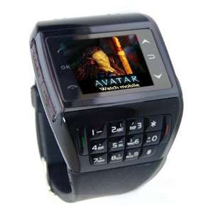ET 1 Quadband 1.33 Touch Screen Wrist Watch Cellphone + Compass 