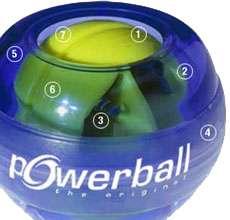 Kernpower Powerball the original® Licht, grün (lightning green 