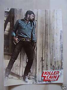 KILLER CAIN   Vincent Price, Clint Walker   AF #1 1969  