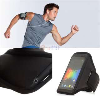 BLACK ARMBAND SPORTS GYM RUNNING COVER CASE FOR SAMSUNG GALAXY S2 