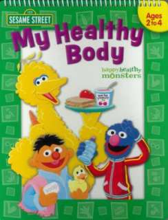Sesame Street My Healthy Body Activity Book NEW  