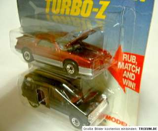 Matchbox Dodge Daytona/Dodge Caravan Doppelset 1984  