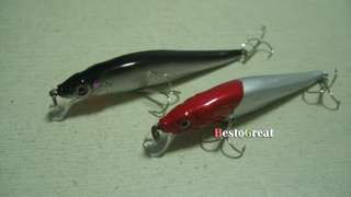 2PCS Fishing Spoon Lure Treble Hook Spinner baits 14g  