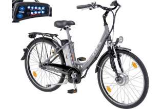 TOP PROPHETE Elektro Fahrrad Alu Rex 28 E Bike Pedelec LED SRAM Nabe 