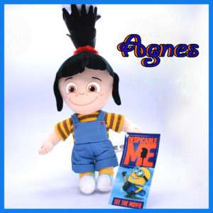 DESPICABLE ME Doll PLUSH Toy Grus little Girl AGNES  
