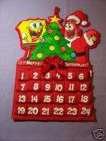 Spongebob Sponge bob Patrick Christmas advent Calendar  