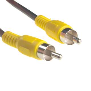20 ft RCA Composite Video Cable Male to Male (Yellow)  