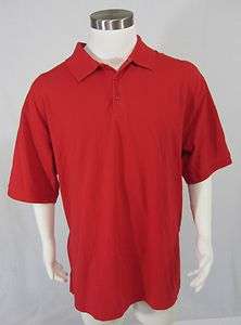 11 Professional Polo (41060) Short Sleeved, Red, New w/ Tags  