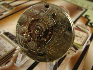 1903 ELGIN 18 SIZE 21 JEWEL FATHER TIME RAIL ROAD POCKET WATCH TWO 