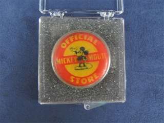 Official Mickey Mouse Store Pin 1937 Walt Disney Rare  
