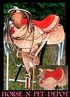 USED  WESTERN BARREL PONY SADDLE 13 TROOPER RIGGING HORSE GREAT 