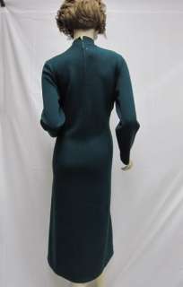 St. John Knit Dress Green Size 12 14  