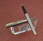   Fountain Pen (USA)   Flighter (Brushed Steel w GT)   New Old Stock