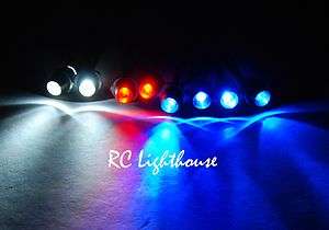 RC Lights Super Bright LED Light set for Traxxas E Revo or Slash 1/16 