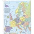 Europa Organisationskarte Landkarte von Stiefel Eurocart