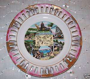 COLLECTOR SOUVENIR PLATE FROM THE STATE OF COLORADO  
