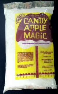 detailed description apple magic red cherry flavor candy apple mix