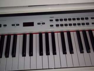 Digital Piano Acoustic Baby Grand White GEM grp800 Preset Variations 