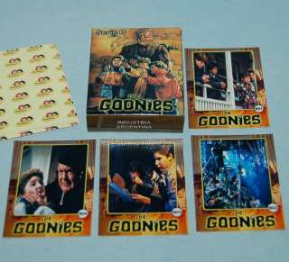 GOONIES COMEDY MINI CARDS SET MOVIE Steven Spielberg #2  