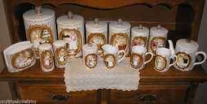  HUGE 23 Pc. Set Country Coordinates Victorian Lady Mother in the 