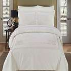   Egyptian Cotton Embroidered Duvet Cover Set 3Pcs F/Q and K/CK sizes