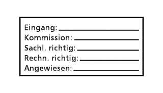 STEMPEL BUCHHALTUNG BÜRO BUCHFÜHRUNG (1)   Muster 5  