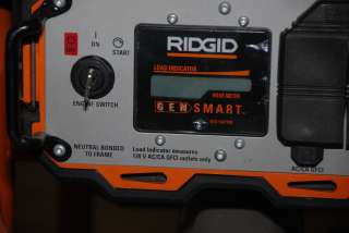 Ridgid RD8000 10,000 watt GENERATOR, 3 HOURS, SUBARU ENGINE, REMOTE 