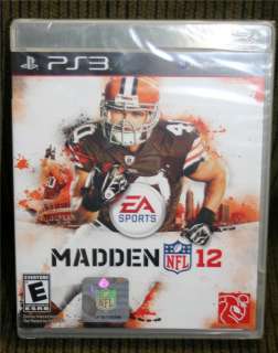 Madden NFL 12 Playstation 3 PS3 Madden 2012 014633196467  
