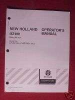 2004 New Holland MZ19H Riding Mower Operators Manual  