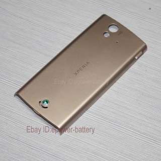 OEM Back Case Cover Sony Ericsson Xperia ray ST18i Gold  