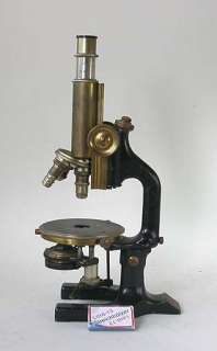 antik Labor Apotheke Mikroskop microscope REICHERT Wien  