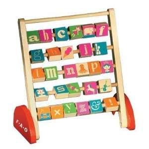  Abacus style Alphabet Blocks Toys & Games
