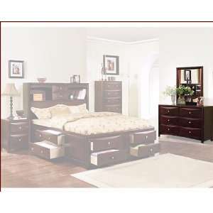  Acme Furniture Dresser with Mirror in Espresso AC07404 5 