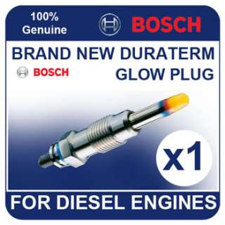 GLP039 BOSCH GLOW PLUG MITSUBISHI L200 2.5 Diesel Turbo Intercooler 