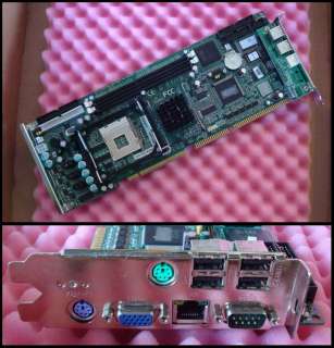 Advantech PCA 6186 Socket 478 CPU Daughter Board with VGA, LAN, USB 