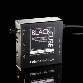 LEHMANN AUDIO BLACK CUBE PREAMPLIFICATORE PHONO NUOVO  