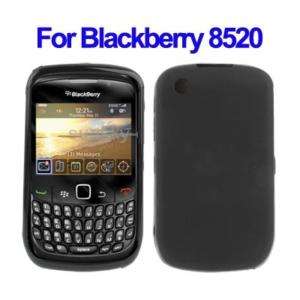 Custodia BlackBerry 8520 Curve TPU Colore Nero / Black  