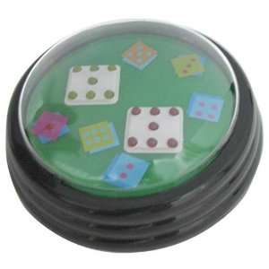    6 Diameter Battery Operated Electronic Dice. Toys & Games