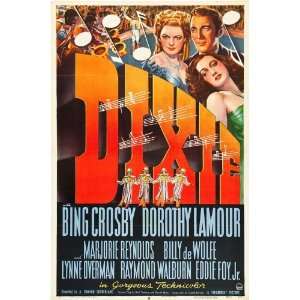  Dixie (1943) 27 x 40 Movie Poster Style D