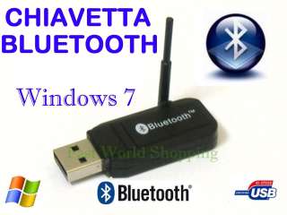 PENNA BLUETOOTH USB DONGLE PC NOTEBOOK WIRELESS CHIAVE  