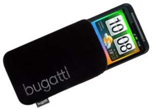 LUXUS Neopren Tasche BUGATTI Case für HTC HD Desire  