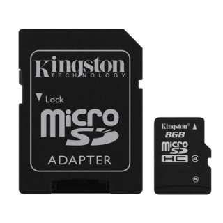 Kingston 8GB Class 4 MicroSDHC Memory Card