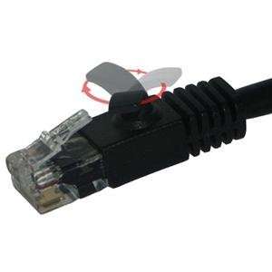 GoldX, 50 CAT6 Booted Patch Black (Catalog Category Cables Computer 