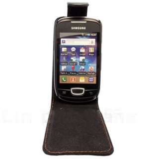 Custodia eco pelle NERA per Samsung Galaxy NEXT S5570 Turbo foderino 