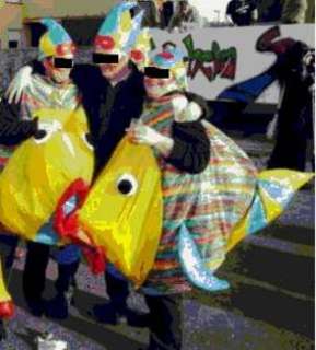 FISCH Fasching Karneval Faschingskostüm Kostüm total selten top Q in 
