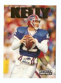 1992 Jim Kelly SkyBox Total Impact Football Trading Card #SP1  