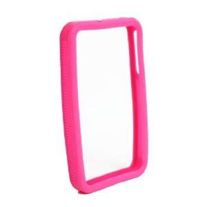  IPS225 Secure Grip Rubber Bumper Frame for iPhone 4   Pink 