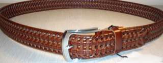 Cintura uomo cinta classica cognac Buarè 110c belt C122  