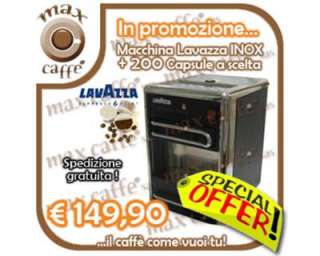 Macchina Lavazza INOX + 200 Capsule a scelta a Padova    Annunci